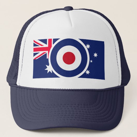 Roundel Australia Target Scooter Style Trucker Pet (Voorkant)