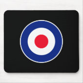Roundel Classic Target Graphic Muismat (Voorkant)