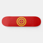 Roundel de Albuquerque Skateboard (Horizontaal)