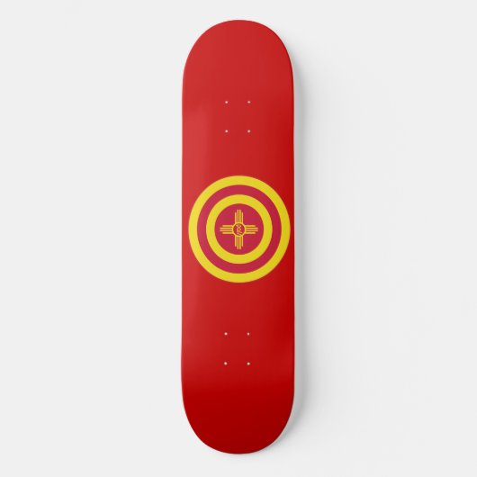 Roundel de Albuquerque Skateboard (Voorkant)