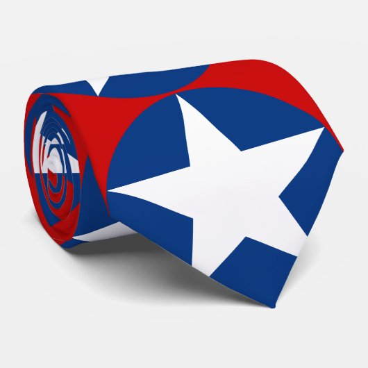 Roundel de Chili Stropdas (Opgerold)