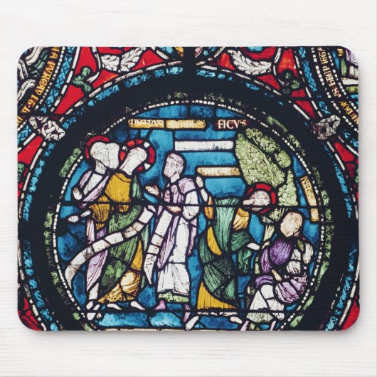 Roundel die de parabel van de Varkenshouding afgee Muismat (Voorkant)