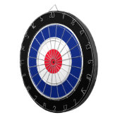 Roundel Graphic op zwart Dartbord (Voorkant Rechts)