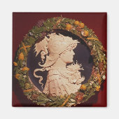 Roundel met profielafbeelding magneet (Voorkant)