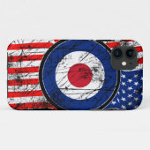 Roundel Mods USA Target Scooter Case-Mate iPhone Case (Achterkant (horizontaal))