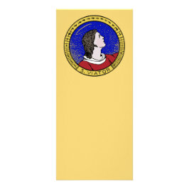 Roundel of St Viator of Lyon the Catechist (LD 01) Reclamekaart