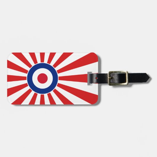 Roundel Target Mods JAPAN Target Scooter Bagagelabel (Voorkant horizontaal)