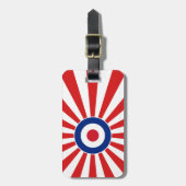 Roundel Target Mods JAPAN Target Scooter Bagagelabel (Voorkant verticaal)