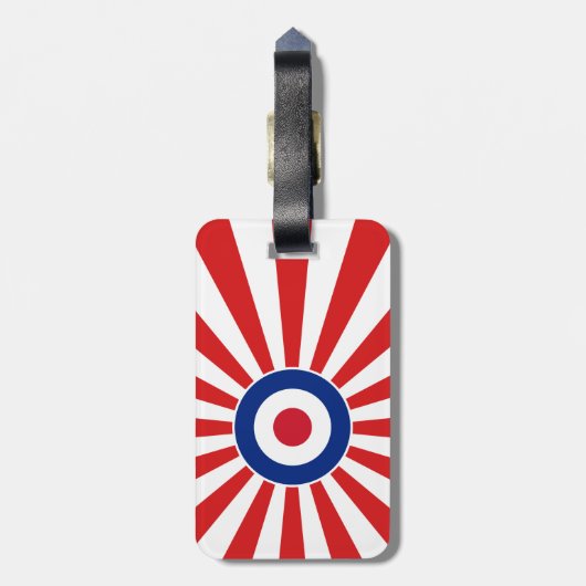 Roundel Target Mods JAPAN Target Scooter Bagagelabel (Achterkant verticaal)