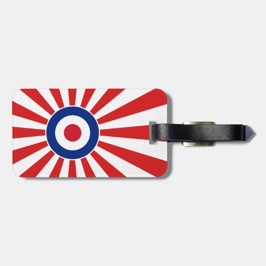 Roundel Target Mods JAPAN Target Scooter Bagagelabel (Achterkant horizontaal)
