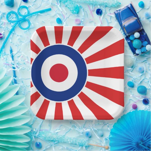 Roundel Target Mods JAPAN Target Scooter Papieren Bordje (Feest)