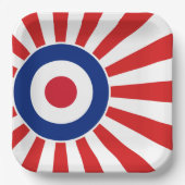 Roundel Target Mods JAPAN Target Scooter Papieren Bordje (Voorkant)