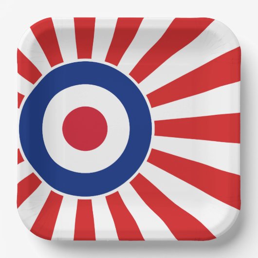 Roundel Target Mods JAPAN Target Scooter Papieren Bordje (Voorkant)