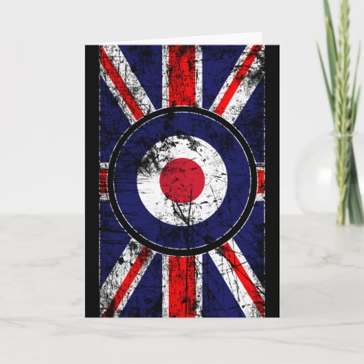 Roundel Target Mods UK Target Union Jack Kaart (Voorkant)