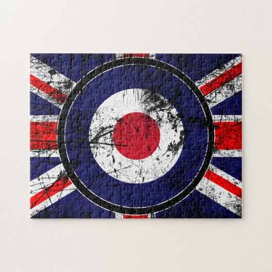 Roundel Target Mods UK Target Union Jack Legpuzzel (Horizontaal)