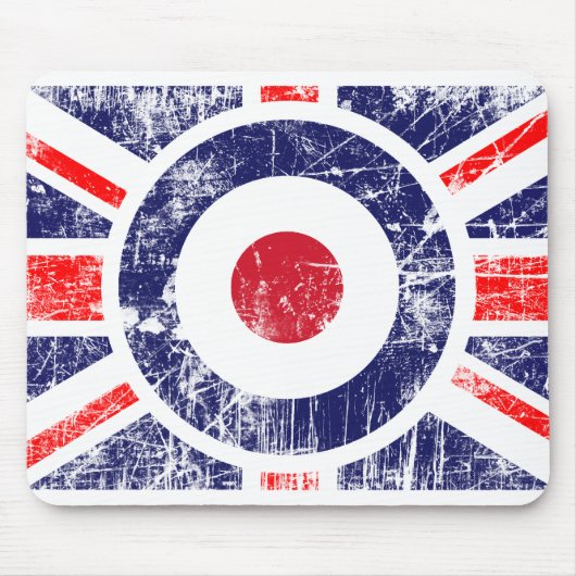 Roundel Target Mods UK Target Union Jack Muismat (Voorkant)