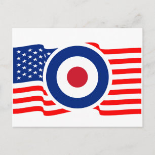 Roundel USA Target Graphic Briefkaart