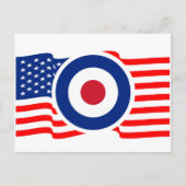Roundel USA Target Graphic Briefkaart (Voorkant)