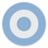 Roundel van de Argentijnse Sticker van de luchtmac (Voorkant)