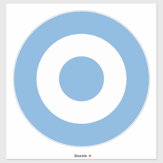 Roundel van de Argentijnse Sticker van de luchtmac (Vel)