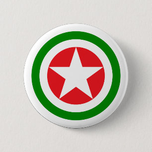 Roundel van de luchtmacht Abkhazian Ronde Button 5,7 Cm