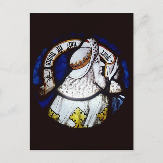 Roundel van de profeet Isaiah Briefkaart (Voorkant)