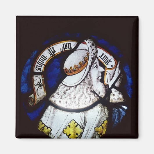 Roundel van de profeet Isaiah Magneet (Voorkant)