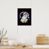 Roundel van de profeet Isaiah Poster (Keuken)