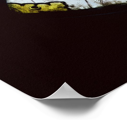 Roundel van de profeet Isaiah Poster (Hoek)