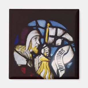 Roundel van de profeet Jeremiah, 15e eeuw Magneet