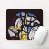 Roundel van de profeet Jeremiah, 15e eeuw Muismat (Met muis)