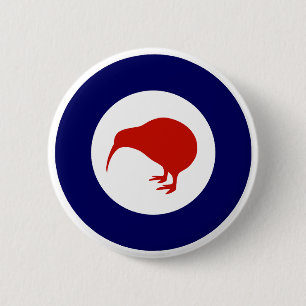 Roundel van Nieuw-Zeeland Ronde Button 5,7 Cm