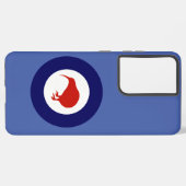 Roundel van Nieuw-Zeeland Samsung Galaxy Hoesje (Linkerkant)