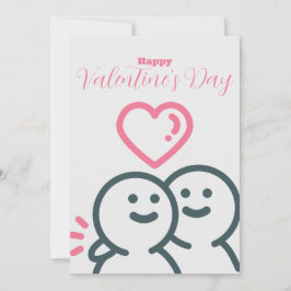 Roundhead Valentijnsdag Feestdagenkaart