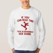 Roundhouse Kick Range T-shirt (Voorkant)