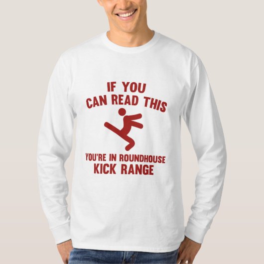 Roundhouse Kick Range T-shirt (Voorkant)