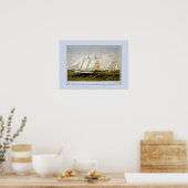 ,Rounding van het lichte schip. Poster (Keuken)