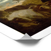 Rounding voor het Storm, 1805 (olie op het paneel) Poster (Hoek)