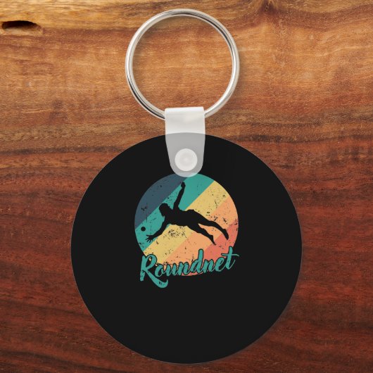 Roundnet Roundball Ballsport Freizeit Sleutelhanger (Voorkant)