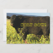 Roundup Time. Heilige Koe - Westerne Partij Kaart (Voorkant)