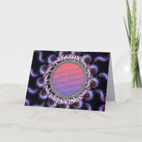 RoundWindow fractal sjabloon Kaart