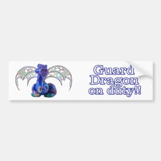 Rourke : Guard Dragon on Duty Bumpersticker
