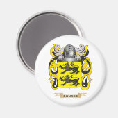 Rourke Wapen (Familie Crest) Magneet (Voorkant / Achterkant)