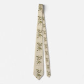 Rourning, andere Warblers, audubon Birds of Americ Stropdas (Voorkant)