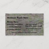 Rourning Dove of Turtle Dove op de grond Visitekaartje (Achterkant)