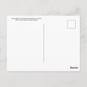 Rourning Dove on Chalcedony gevulde Rock Briefkaart (Achterkant)