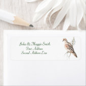 Rourning Dove/Turtle dove, Bird, Address Label (Insitu)