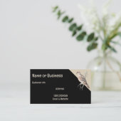 Rourning Dove/Turtle Dove Kaart voor aanpassing Visitekaartje (Staand voorkant)