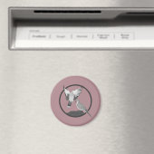 Rourning Doves - Wildlife Circle Series Magneet (Insitu (Vaatwasser))