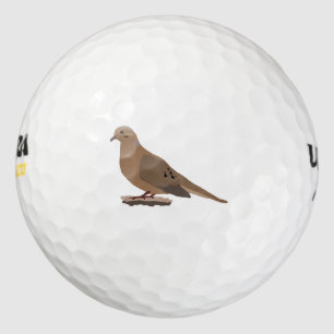 Rourning, Love of Turtle Dove Digitally Drage Bird Golfballen